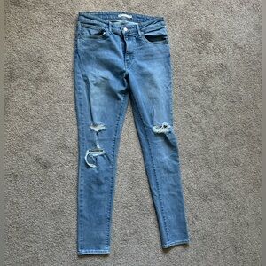 Levi’s high rise skinny jeans